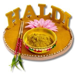 Haldi Board set with Pearls