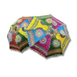 Embroidery umbrella for wedding