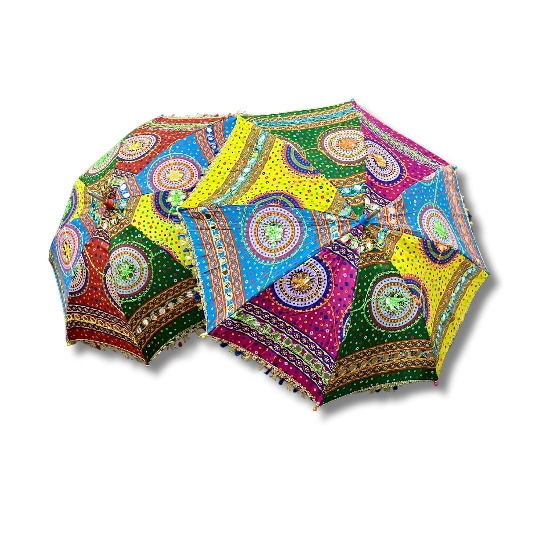 Embroidery umbrella for wedding