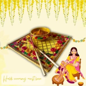 Haldi Ceremony Plate