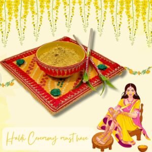 Haldi ceremony function backgroung backdrop Instagram