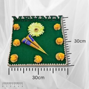 Mehendi decor ceremony haldi