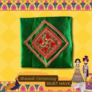 Decoration green cloth