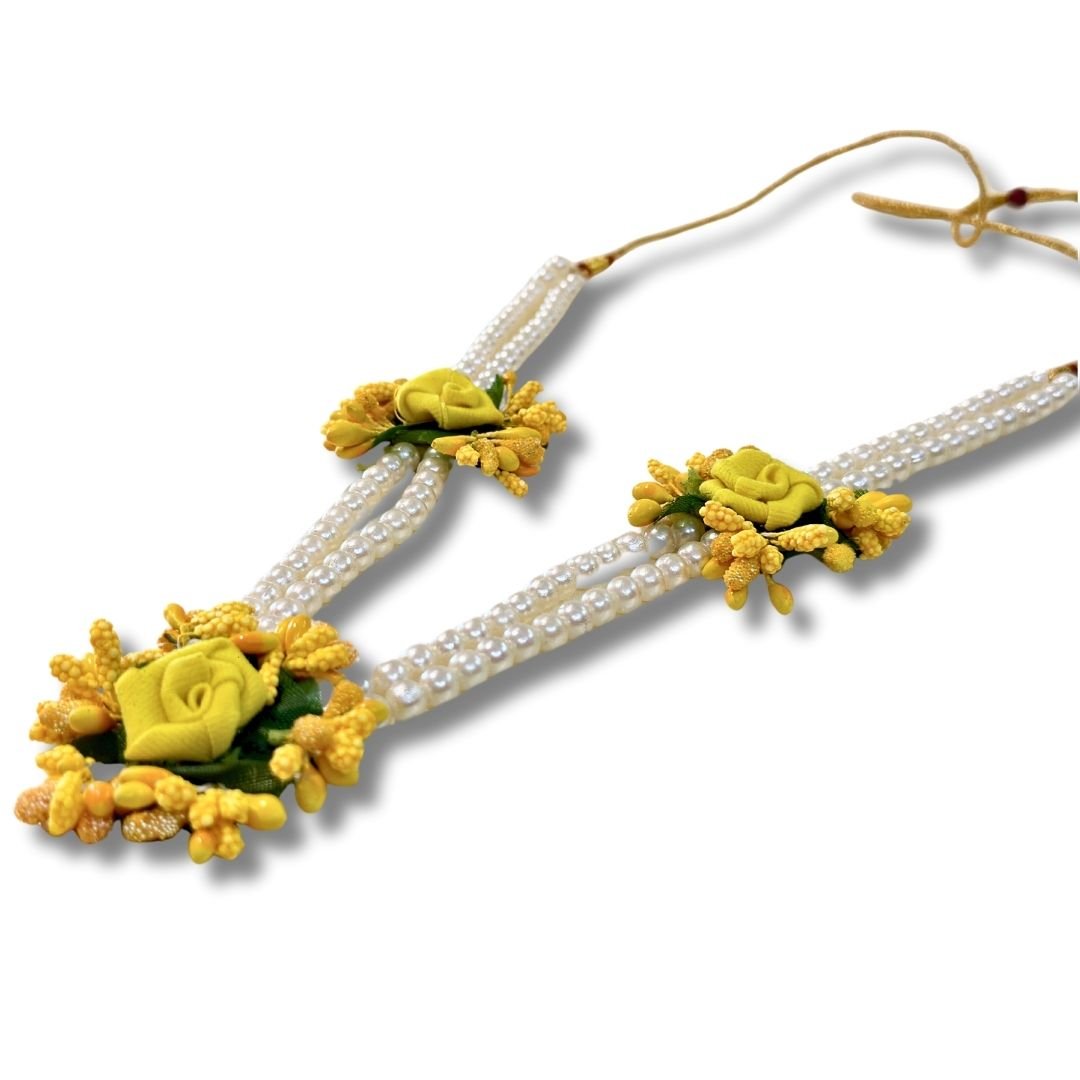 Haldi Jewellery yellow