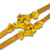 Yellow flower jewellery