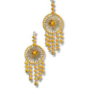 Yellow Pompom - Wall Hanging (Pack of 2)