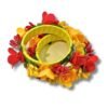 Pair of Bangles of Artificial Flowers for Bride during Wedding (Adjustable Bangle Jewellery) Baby Shower, Haldi Ceremony Accessories for home Return Gift for women