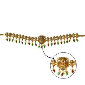 Antique Gold Temple Jewellery Kamarpatta – Bridal Waist Belt