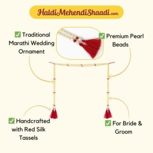 Bashing Basikam White pearl moti for women