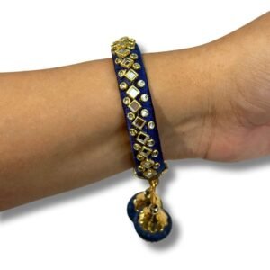 Blue bangles for women