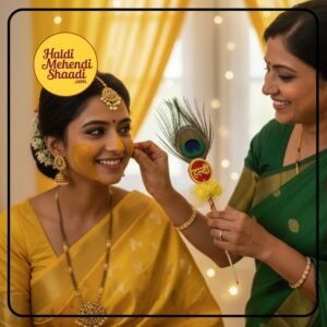 Bridal must have decor items for haldi