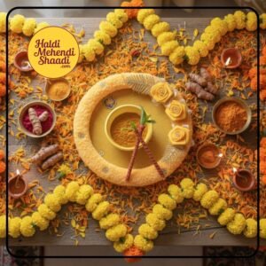 Haldi Platter for wedding