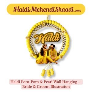 Haldi banner for backdrop decorations