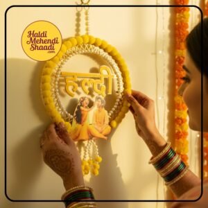 Haldi ceremony decorations for indoor outdoor