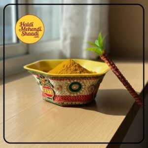 Haldi tray for haldi function