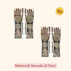 Henna Sticker reusable full hand