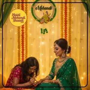 Mehandi board for decorations