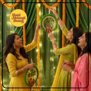 Mehendi decorations for home