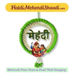 Mehendi hanging banner for decor
