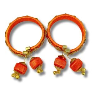 Orange Bangles for Women