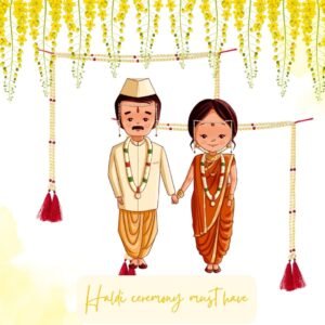 Pearl Moti Golden Mundavalya Maharashtrian