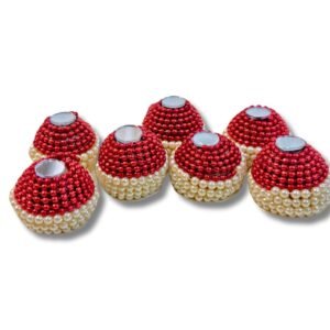 Red Decorated Saptapadi Supari for Hindu Wedding Rituals