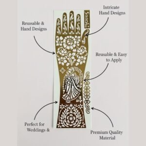 mehendi sticker for wedding function ladies