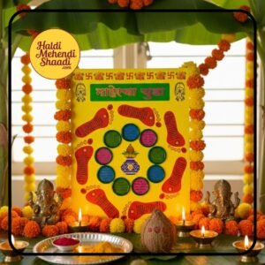 rukhwat decoration items for maharashtrian wedding