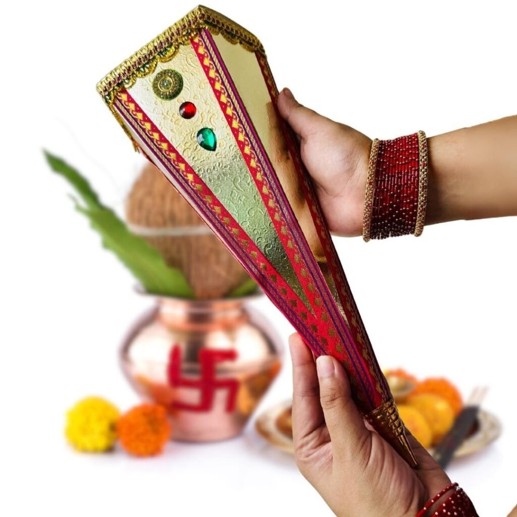 Sakharpuda Cone for Engagement | Gift Packing for Maharashtrian Engagement Gift from Mother-in-law to Bride | Gifting Decor Ideas - EN3