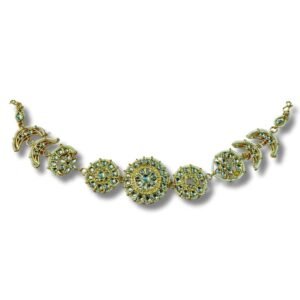 Mathapatti Patti for Women Bride Wedding | Golden Kundan Pearl Mathapatti Rajasthani Sheeshpatti (White Patti Kundan) - HA42A